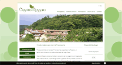 Desktop Screenshot of cascinarossano.it